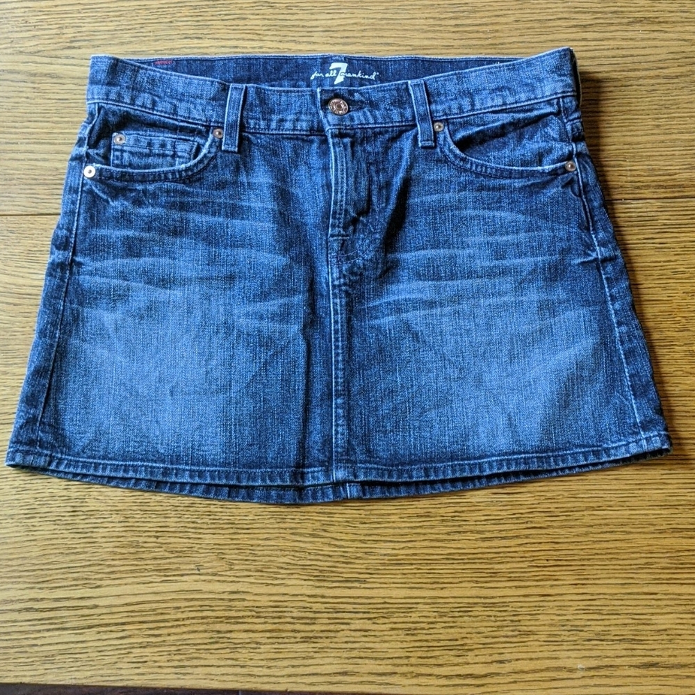 7 for All Mankind Denim Skirt sz 28